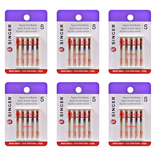 SINGER® Universal Regular Point Needles, 30ct.